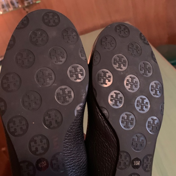 NEW Womens Tory Burch Black Ballet Flats Slip On Shoes Size 10 - Picture 6 of 12